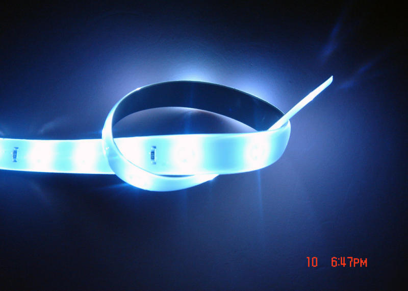 White 12V 120CM waterproof 60PCS 0603 smd led strip