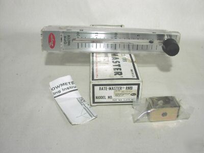 New dwyer rmb-83-ssv flowmeter RMB83SSV 1-20 gph 