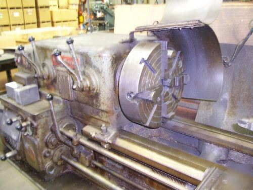 Pratt & whitney horizontal engine lathe (16â€ x 54â€) 