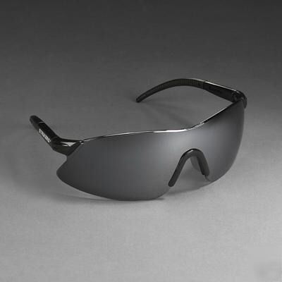 Protective eyewear 1721, black frame, mirrored lens(24)