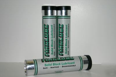 Solid block lubricant. 16 ounce tube 