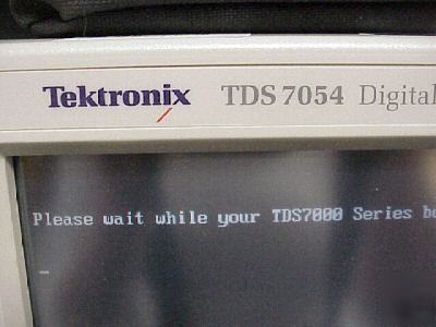 Tektronix TDS7054 oscilloscope 500MHZ 4CH 5G/s opt 3M