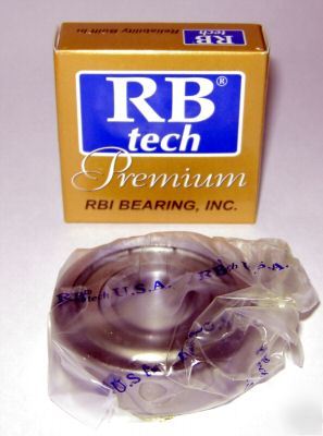 (10) 1638-zz premium grade ball bearings, 3/4