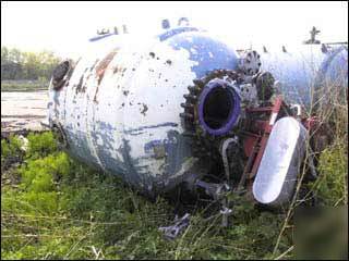 1500 gal ceramic coatings glass lined reactor, - 18564