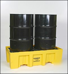 2 drum spill pallet