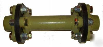 Flex coupler shaft / cross drive shaft, fits 10' cutter