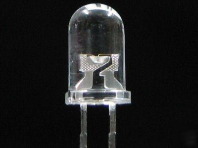 10 x 10MM green 15000MCD leds led led's + free resistor