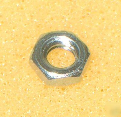 50 hex machine nuts 4-40 x 3/16
