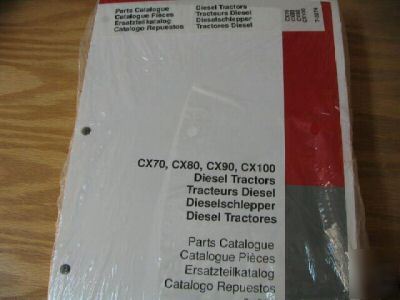 Case CX70 CX80 CX90 CX100 diesel tractors parts catalog