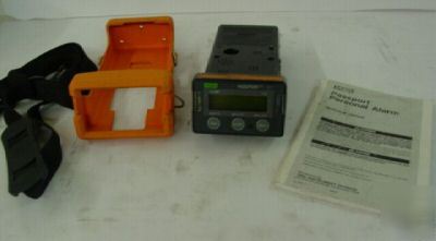 Msa passport 7321L combustible gas detector alarm w/+