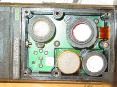 Msa passport 7321L combustible gas detector alarm w/+