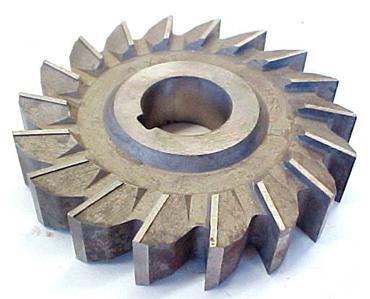 Plain tooth side milling cutter 4