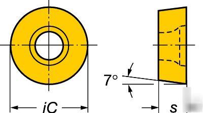 RCMT1204-mo/ PTBC252 carbide insert 10 lots of 10 pcs