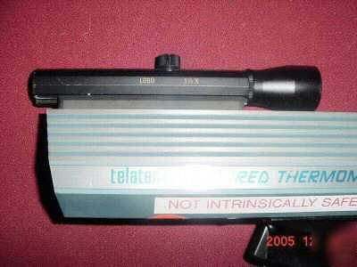 Teletemp mdl 44 infared thermometer + 11/2X lobo scope