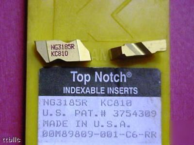 10PC NG3185R KC810 kennametal groooving insert 