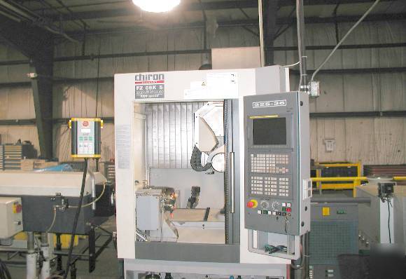 2004 chiron FZ08KS magnum cnc vmc bar machine used