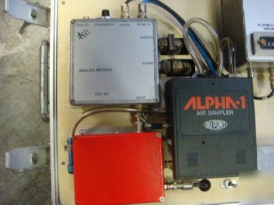 Dupont alpha-1 air-sampler *gas monitor tester alarm uv