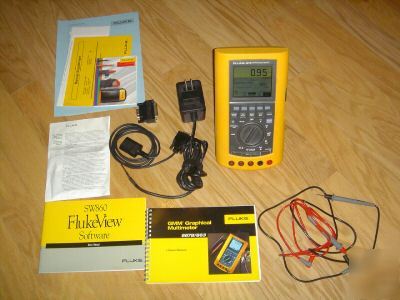 Fluke 867B graphical multimeter, fluke meter 867 b