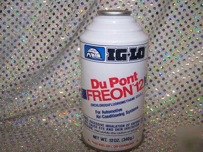 Freon 12 dupont ig-lo 12OZ. can 