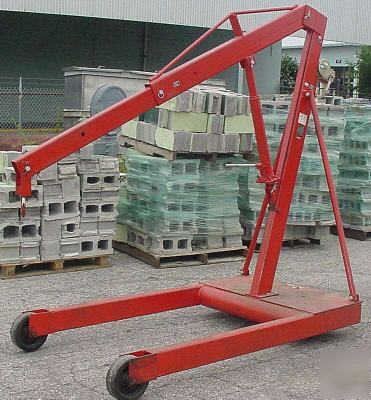 6000LBS thern floor crane hoist engine crane model 5450