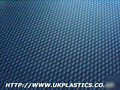Carbon fibre effect abs plastic sheet (500MMX500MMX2MM)
