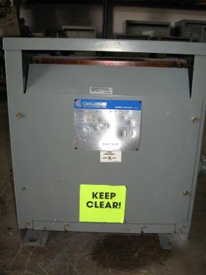 Challenger 15KVA 480-208Y/120 3 phase transformer used