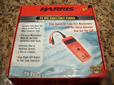 Harris TS100 cable fault finder-mint condition