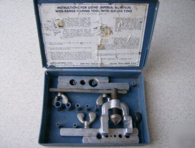 Imperial-eastman wide range flaring tool w/slip-on yoke