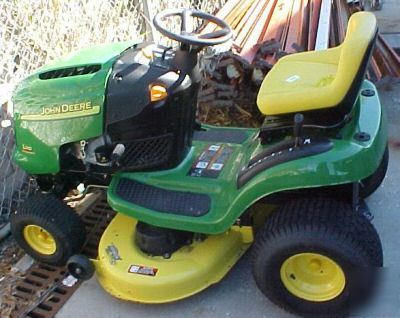 John deer L110 riding lawn mower 