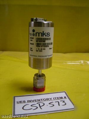 Mks baratron pressure transducer series 722A vacuum