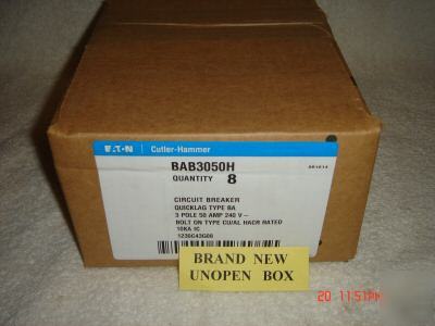New BAB3050H ch brand 1 *unopen box (8PCS) $67.60 each 