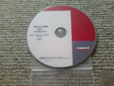 New case-ih tech-com dvd video traing program ICU2