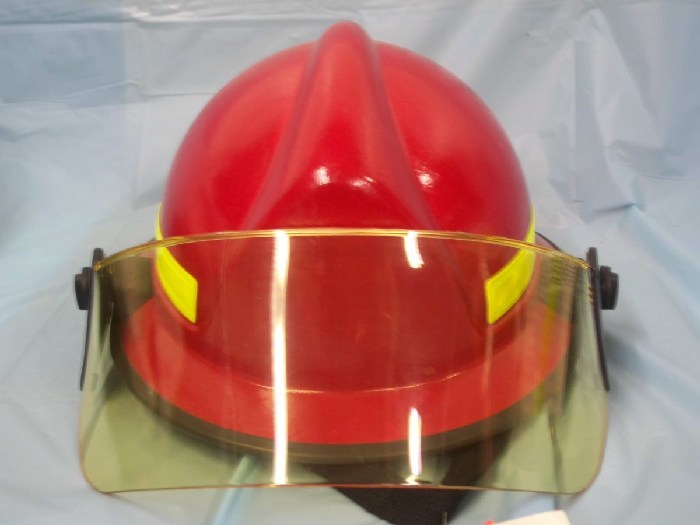New morning pride tech. rescue fire helmet red lfh-plus