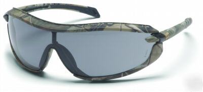 New pyramex XS3 shooting gray antifog safety glasses