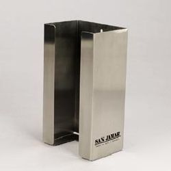 Stainless steel single-box glove dispenser-san G0801
