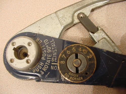 Buchanan crimptool # M22520/2-01 aircraft or auto