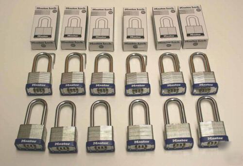 Master combination padlock set of 12