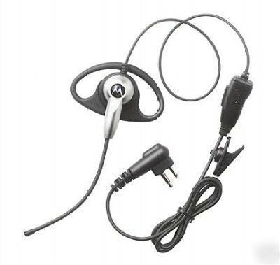 Motorola radius CP150 earpiece with swivel boom mic