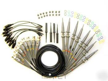 New eight 100MHZ oscilloscope probes clips tektronix hp