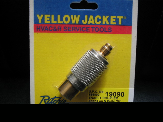New yellow jacket snap-it schrader coupler-19090-brand 