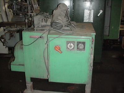 Almco 2SF-36 spindle slurry deburr deburring machine