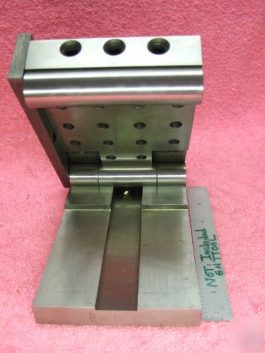 Sine plate toolmaker machinist hardened 5