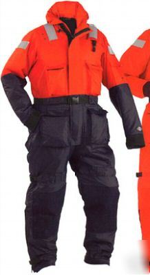 Stearns work suit anti-exposure uscg app 3 x-l org/blk