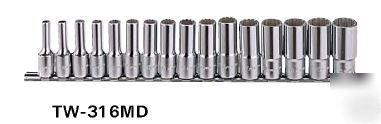 16PC 3/8
