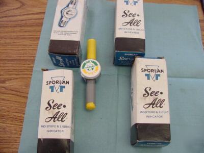 Lot of sporlan sa-13S moisture & liquid indicators, 4