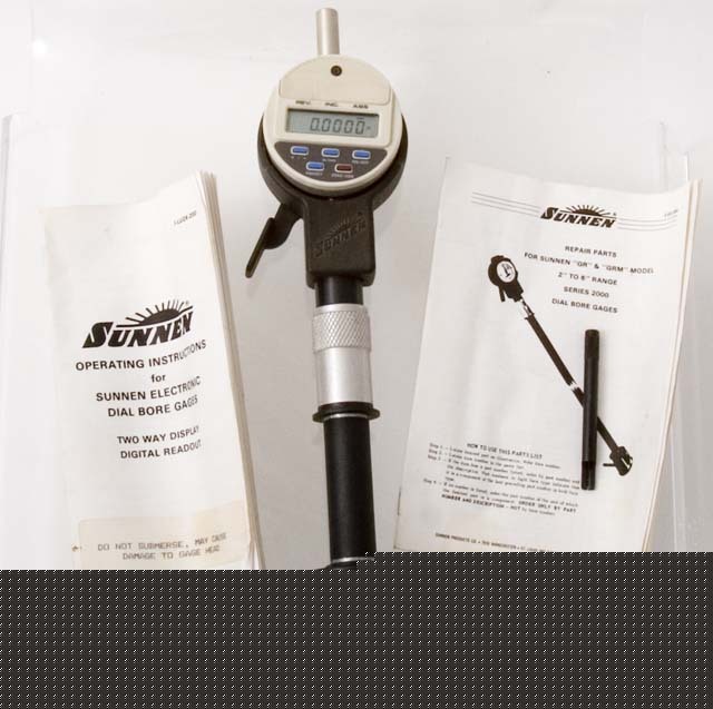 Sunnen digital bore gage 2.750-3.125