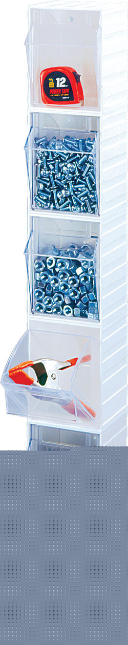 Wise 6 mini tip out bins craft toy sm parts storage ivy