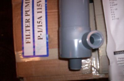 New pengiun filter pump industries p 1/15 110VOLT 20%