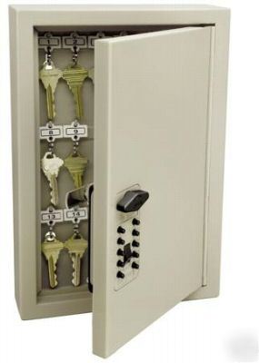 New supra key storage 30 key cabinet wall mount digital 