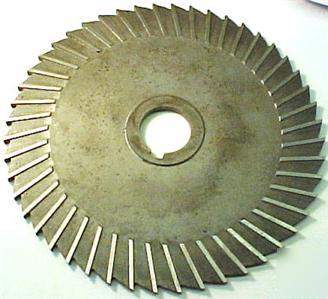 Plain tooth side milling cutter 8